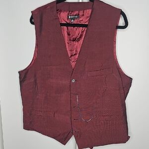 INC International Concepts Red Vest Classic Suits